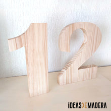 Cargar imagen en el visor de la galería, Números para cumpleaños